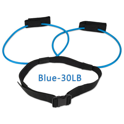 Adjustable Resistance Bands with Waist Belt