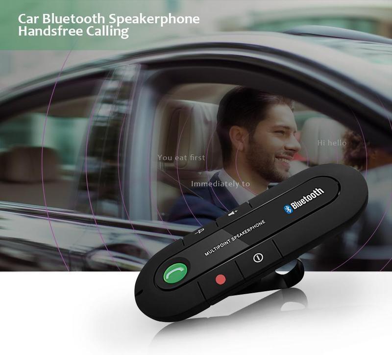 Bluetooth Vehicle Visor Speakerphone