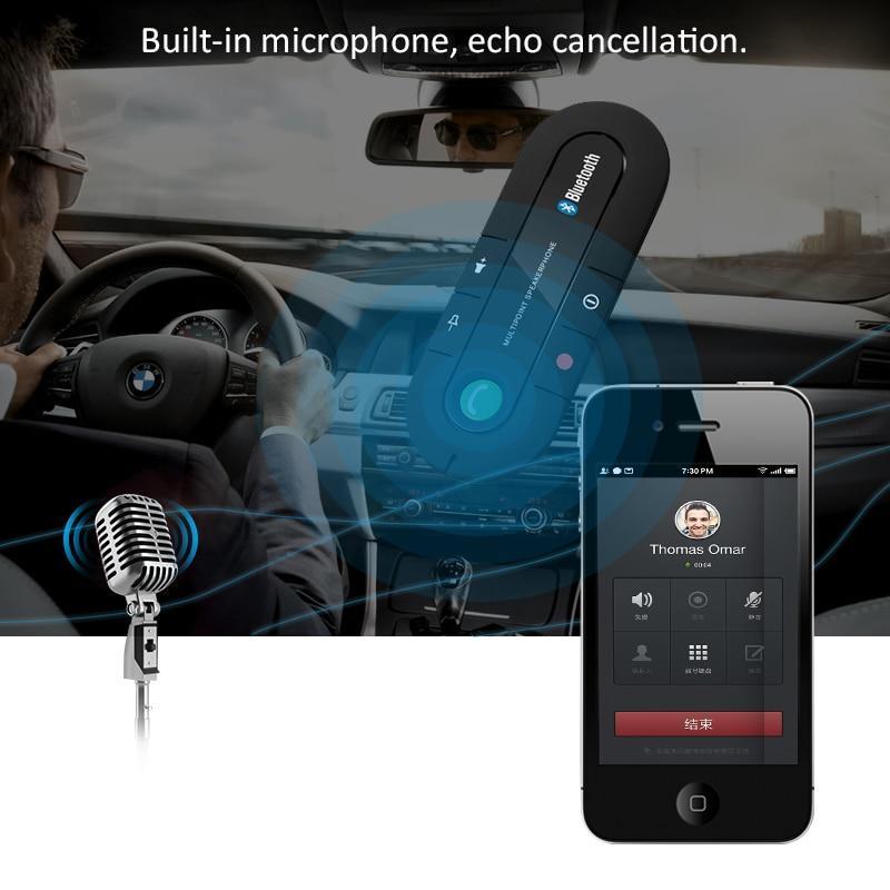 Bluetooth Vehicle Visor Speakerphone