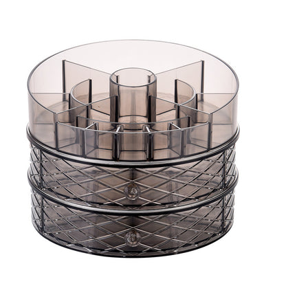 360 rotating diamond pattern makeup box