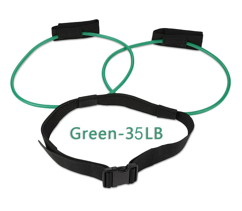 Adjustable Resistance Bands with Waist Belt