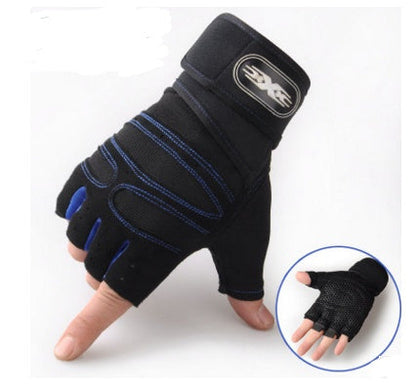 Cycling Gloves Half Finger Breathable Elastic Outdoor Bike Bicycle Riding Fitness Glove Accessories