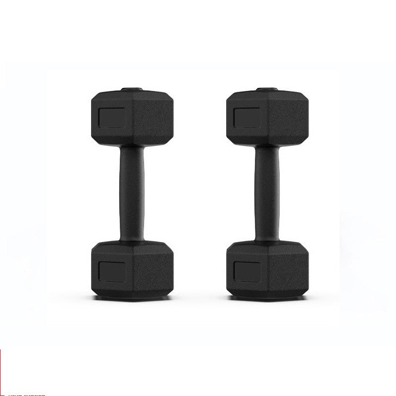 Unisex Dumbells Arm Muscle Training Household Rubberized Fitness Equipment