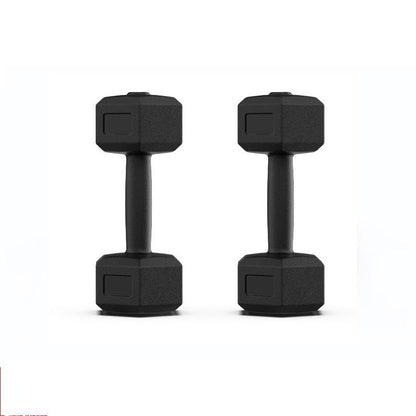 Unisex Dumbells Arm Muscle Training Household Rubberized Fitness Equipment