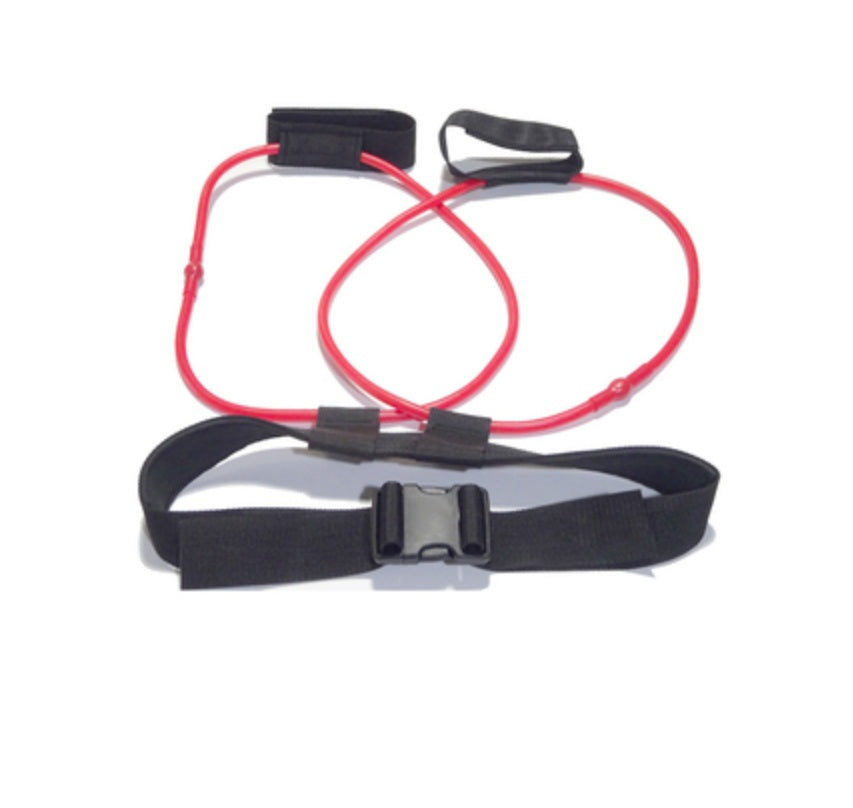 Adjustable Resistance Bands with Waist Belt