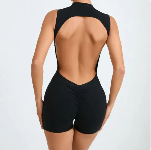 Backless Yoga Jumpsuit