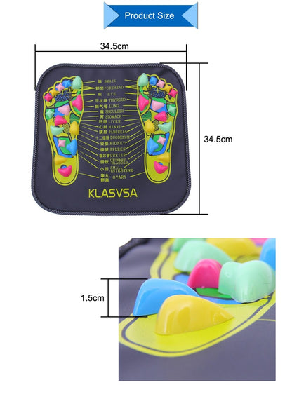 Cobblestone Reflexology Foot Massage Mat