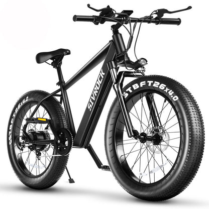 Adventure Further: SIVROCK V1 Powerful Electric Fat Tire Mountain Bike