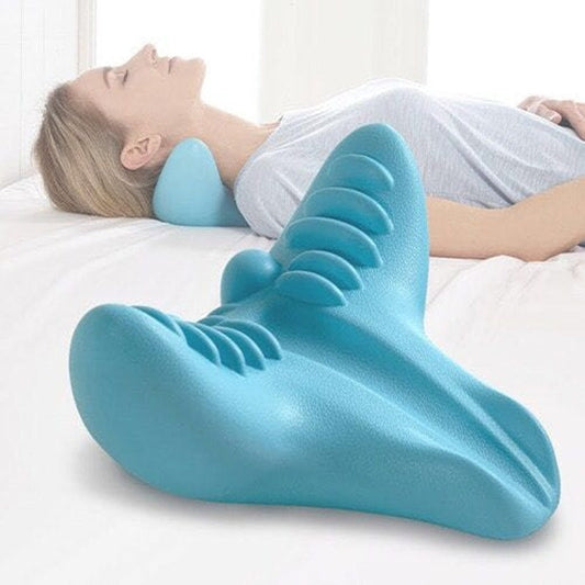 Cervical Spine Pillow Neck Shoulder Massage Pillow Home Traction Corrector