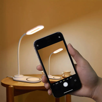 LED Desk Lamp with Wireless Charger