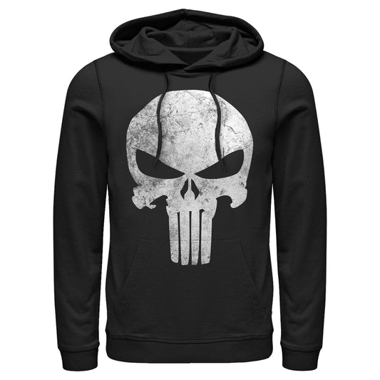 Marvel Punisher DistressedSkull Lightweight Hoodie