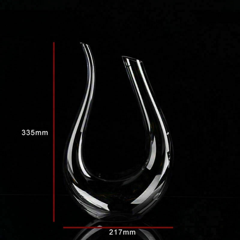 -shaped 1500ml Wine Decanter